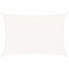 vidaXL feh&eacute;r HDPE napvitorla 160 g/m&sup2; 5 x 7 m