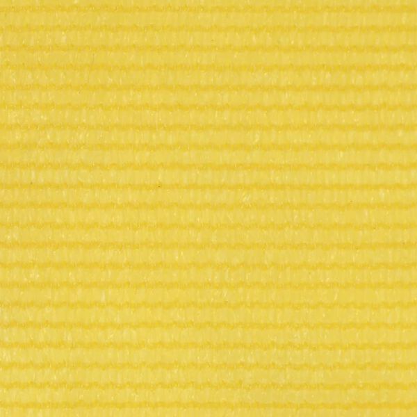 vidaXL sárga HDPE erkélytakaró 120 x 600 cm