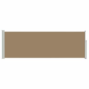 vidaXL H&uacute;zhat&oacute; oldals&oacute; napernyő T&oacute;psz&iacute;nű 300 x 100 cm Poli&eacute;szter