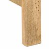 vidaXL &iacute;r&oacute;asztal 165x110x75 cm t&ouml;m&ouml;r fa Mango