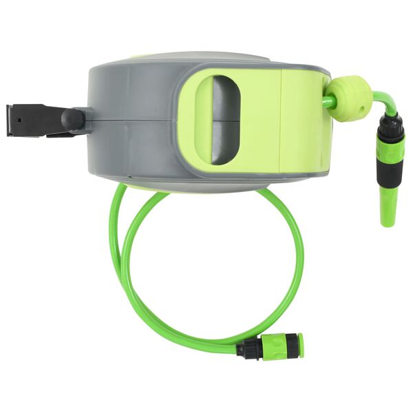 vidaXL automata visszahúzható falra szerelhető víztömlődob 10+1 m