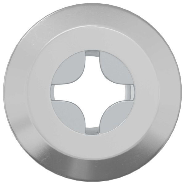 vidaXL Z&aacute;r&oacute; Anya 12 pcs Nikkel M6 x 15 mm Ac&eacute;l