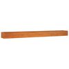 vidaXL rozsda sz&iacute;nű corten ac&eacute;l kerti magas&aacute;gy&aacute;s 600 x 80 x 45 cm