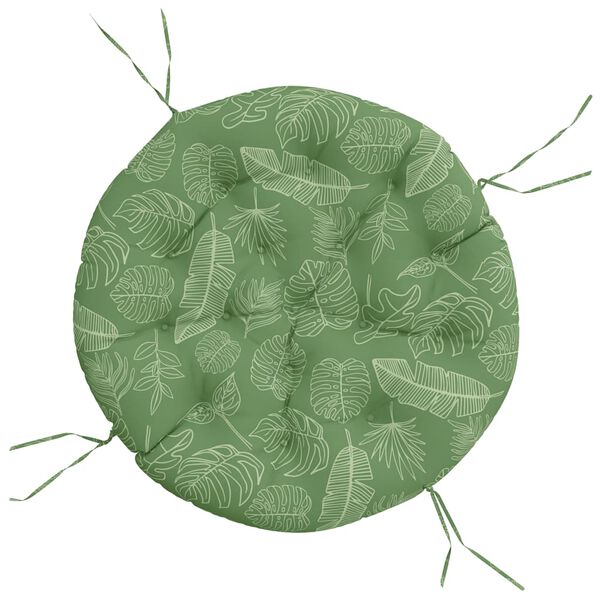 vidaXL lev&eacute;lmint&aacute;s oxford-sz&ouml;vet kerek p&aacute;rna &Oslash; 100 x 11 cm