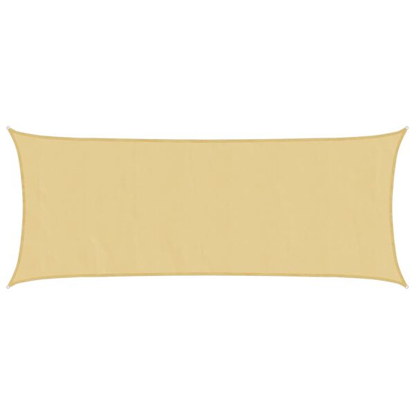 vidaXL homoksz&iacute;nű 100% poli&eacute;szter oxford sz&ouml;vet napvitorla 5x2 m