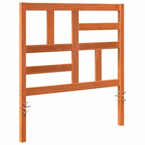 vidaXL &Aacute;gyszerkezet Fejt&aacute;mla Faggy&uacute; barna 80,5 x 4 x 104 cm