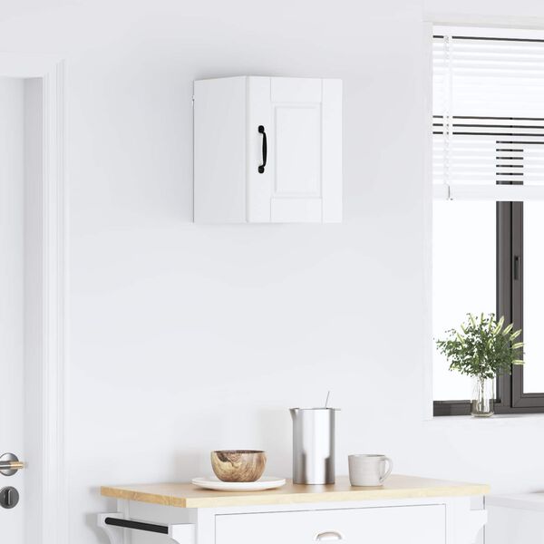 vidaXL Konyhaszekr&eacute;ny polcokkal ajt&oacute;val Feh&eacute;r 30 x 31 x 40 cm Faanyag