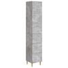 vidaXL Szekr&eacute;ny szett 2 pcs 33 x 34,5 x 90 cm Szerelt Fa
