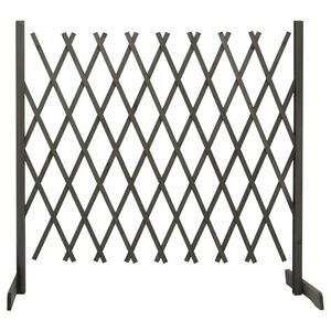 vidaXL sz&uuml;rke t&ouml;m&ouml;r fenyőfa r&aacute;csos kerti ker&iacute;t&eacute;s 180 x 100 cm