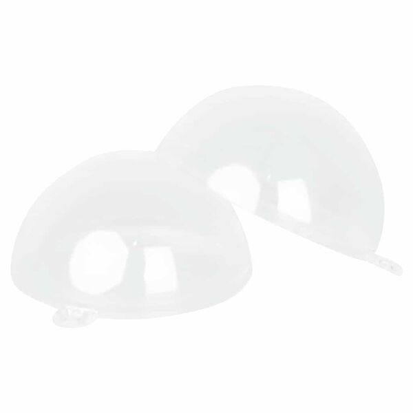 vidaXL Karácsonyi Díszgömb Készlet 25 pcs Átlátszó Ø 8 cm