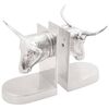 vidaXL K&ouml;nyvt&aacute;maszok 2 db Ez&uuml;st 21,5 x 15,5 x 20 cm Alum&iacute;nium