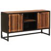 vidaXL Sz&eacute;f 105 x 30 x 55 cm T&ouml;m&ouml;r Mang&oacute;fa &eacute;s Műszaki Fa