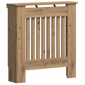 vidaXL Radi&aacute;tor fedez&eacute;k K&eacute;zműves T&ouml;lgy 78 x 19 x 81,5 cm Szerelt Fa