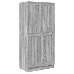 vidaXL sz&uuml;rke sonoma sz&iacute;nű szerelt fa ruh&aacute;sszekr&eacute;ny 82,5x51,5x180 cm