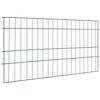 vidaXL T&oacute; Ker&iacute;t&eacute;s K&eacute;szlet 5 db 100 x 50 cm Ac&eacute;l Z&ouml;ld