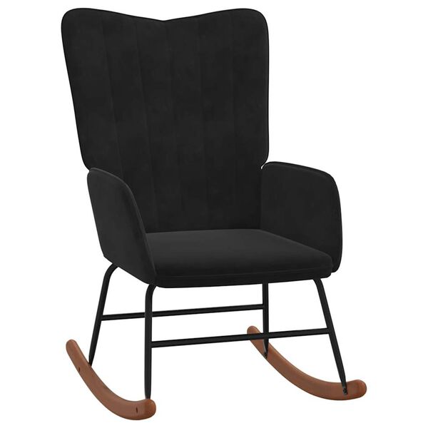 vidaXL fekete b&aacute;rsony hintasz&eacute;k l&aacute;btart&oacute;val