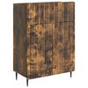 vidaXL Sz&eacute;f fi&oacute;kkal F&uuml;st&ouml;s T&ouml;lgy 66 x 34,5 x 92 cm Szerelt Fa