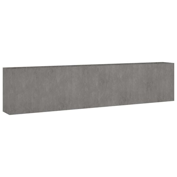 vidaXL corten ac&eacute;l kerti magas&aacute;gy&aacute;s 360x40x80 cm