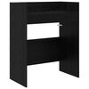 vidaXL DJ Asztal Fekete T&ouml;lgy 62 x 45 x 102 cm Szerelt Fa