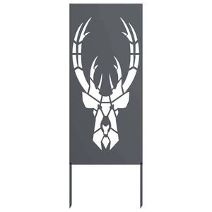 vidaXL Kertv&eacute;dő v&aacute;szon Antracit 50 x 140 cm Hidegen hengerelt ac&eacute;l