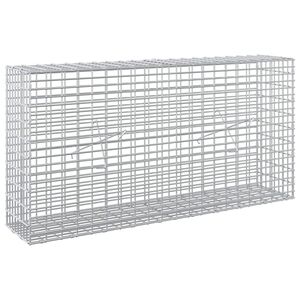 vidaXL Gabion 5 mm Dr&oacute;ttal &eacute;s 5x2,5 cm R&aacute;csos 100x20x50 cm