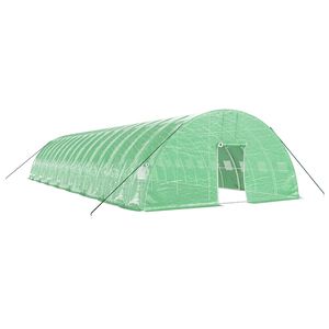 vidaXL z&ouml;ld ac&eacute;lv&aacute;zas melegh&aacute;z 96 m&sup2; 16 x 6 x 2,85 m