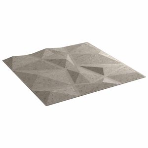 vidaXL Fali panelek 48 pcs Beton Sz&uuml;rke 50 x 50 cm XPS Hab