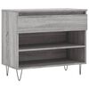 vidaXL sz&uuml;rke sonoma sz&iacute;nű szerelt fa cipősszekr&eacute;ny 70x36x60 cm