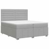 vidaXL Boxspring &aacute;gy matraccal Vil&aacute;gossz&uuml;rke 140 x 200 cm Sz&ouml;vet