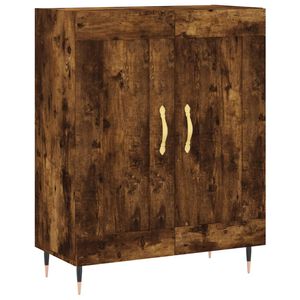 vidaXL f&uuml;st&ouml;s t&ouml;lgy sz&iacute;nű szerelt fa t&aacute;lal&oacute;szekr&eacute;ny 69,5 x 34 x 90 cm
