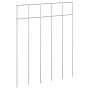 vidaXL Kertker&iacute;t&eacute;s panel 12 db 25 x 30 cm Horganyzott Ac&eacute;l Ez&uuml;st