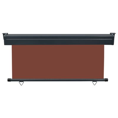 vidaXL barna oldalsó terasznapellenző 170 x 250 cm