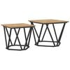 vidaXL Kisasztal k&eacute;szlet 2 pcs Artisan t&ouml;lgy 50 x 50 x 40 cm