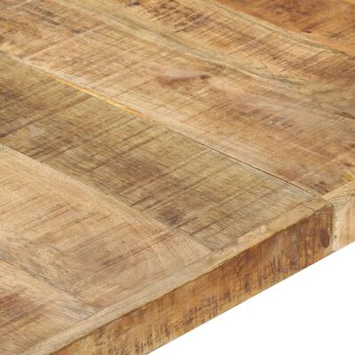 vidaXL nyers mangófa dohányzóasztal 140 x 140 x 40 cm