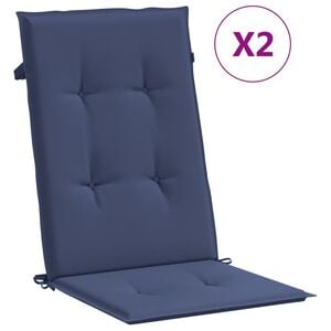 vidaXL 2 db tenger&eacute;szk&eacute;k sz&ouml;vet magas h&aacute;tt&aacute;ml&aacute;j&uacute; sz&eacute;kp&aacute;rna