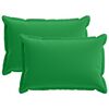 vidaXL P&aacute;rna huzat 2 db HOUTEN Z&ouml;ld 50 x 75 cm Poli&eacute;szter