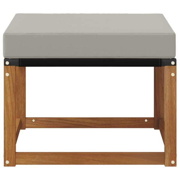 vidaXL K&uuml;lt&eacute;ri l&aacute;btart&oacute; T&ouml;m&ouml;r ak&aacute;cfa &eacute;s Textilene sz&ouml;vet Term&eacute;szetes