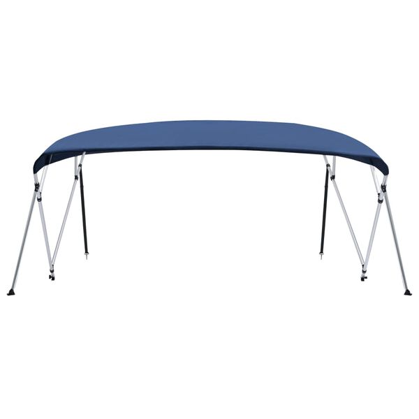 vidaXL tenger&eacute;szk&eacute;k n&eacute;gy&aacute;g&uacute; bimini tető 243 x (230-244) x 137 cm