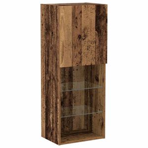 vidaXL TV szekr&eacute;ny garnit&uacute;ra 40,5 x 30 x 102 cm &Ouml;reg fa Szerelt Fa