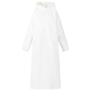 vidaXL Takar&oacute; pul&oacute;ver Feh&eacute;r L Mikrosz&aacute;las &eacute;s Flanel