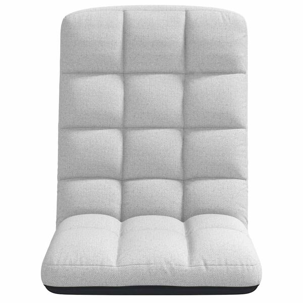 vidaXL felhősz&uuml;rke sz&ouml;vet &ouml;sszecsukhat&oacute; padl&oacute;sz&eacute;k 71x51x62 cm