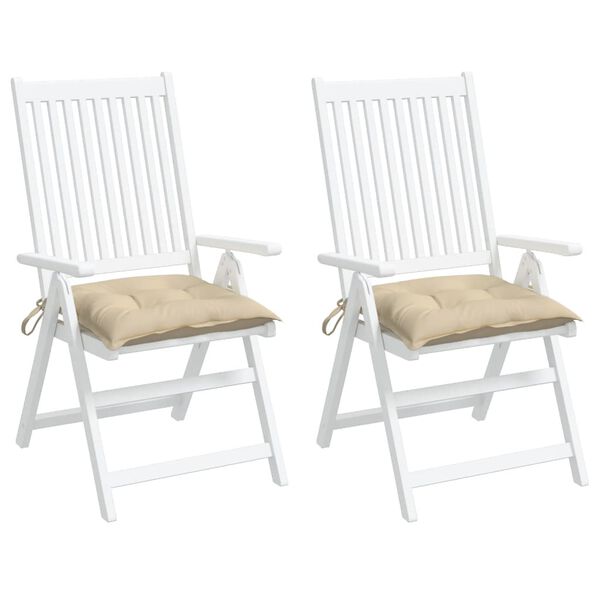 vidaXL 2 db b&eacute;zs oxford sz&ouml;vet sz&eacute;kp&aacute;rna 40 x 40 x 7 cm