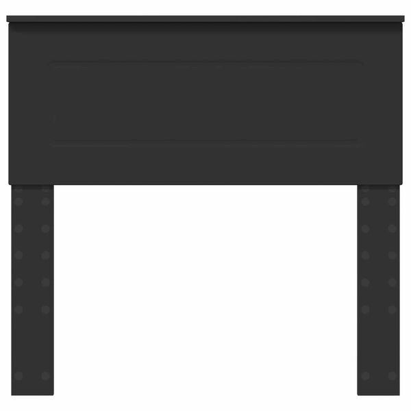 vidaXL Fejt&aacute;mla Fekete t&ouml;lgy 90 cm Faanyag