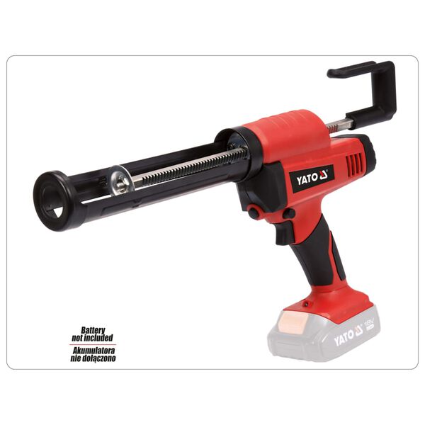 YATO kinyom&oacute;pisztoly akkumul&aacute;tor n&eacute;lk&uuml;l 18 V