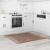 vidaXL Cs&uacute;sz&aacute;sg&aacute;tl&oacute; Shaggy Szőnyeg Barna 120 x 120 cm PP