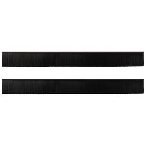 vidaXL &Ouml;ntapad&oacute; ajt&oacute; kefe t&ouml;m&iacute;t&eacute;sek 2 pcs Barna 100 cm