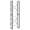 vidaXL feh&eacute;r t&ouml;m&ouml;r fenyőfa magasszekr&eacute;ny 80 x 30 x 210 cm