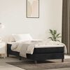 vidaXL fekete b&aacute;rsony zsebrug&oacute;s &aacute;gymatrac k&ouml;zepes kem&eacute;nys&eacute;gű 100x220x20 cm
