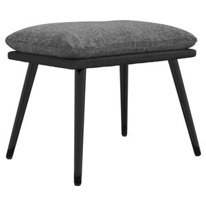 vidaXL vil&aacute;gossz&uuml;rke sz&ouml;vet &eacute;s műbőr l&aacute;bzs&aacute;moly 45x29,5x35 cm