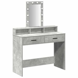 vidaXL &Ouml;lt&ouml;zk&ouml;dőasztal Sz&uuml;rke 100 x 41 x 140 cm Szerelt Fa
